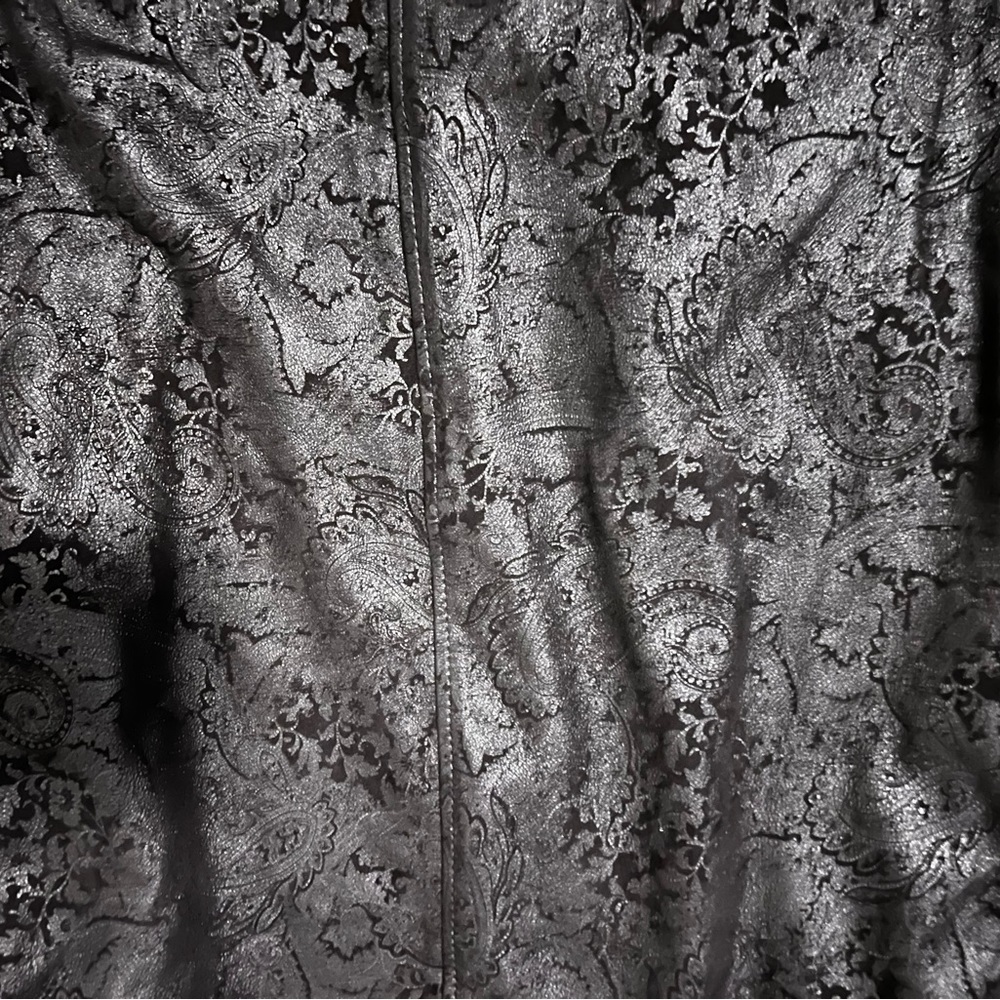 Black Patterned Maczoo Jacket - image 2